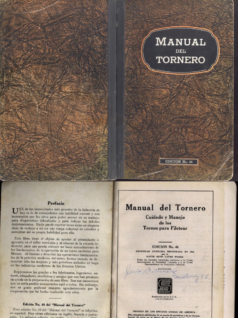 Manual Del Tornero PDF