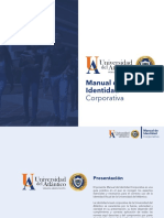 Manual de Identidad Corporativa 2020 Ua