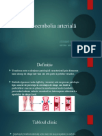 Tromboembolia Arterială