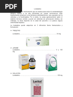 Dosis de Loratadina y Fenilefrina | PDF | Farmacología | Enfermedades y ...