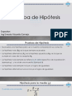 4 Prueba de Hipotesis