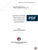 Trabajo Planeación y Organización PDF