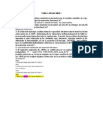 Guía A Desarrollar:: Mutacion Con Cambio de Sentido o Sentido Erroneo, No Conservativo Mutacion Silenciosa