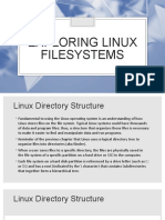 Exploring Linux Filesystems