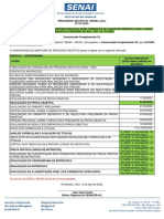 8963 - Comunicado Complementar 02 - PROCESSO SELETIVO - SENAI-AC - N.º 01.2023 - Altera Cronograma