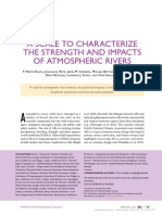 A Scale To Characterize The Strength and Impacts of Atmospheric Rivers