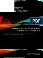 Differential Reinforcement