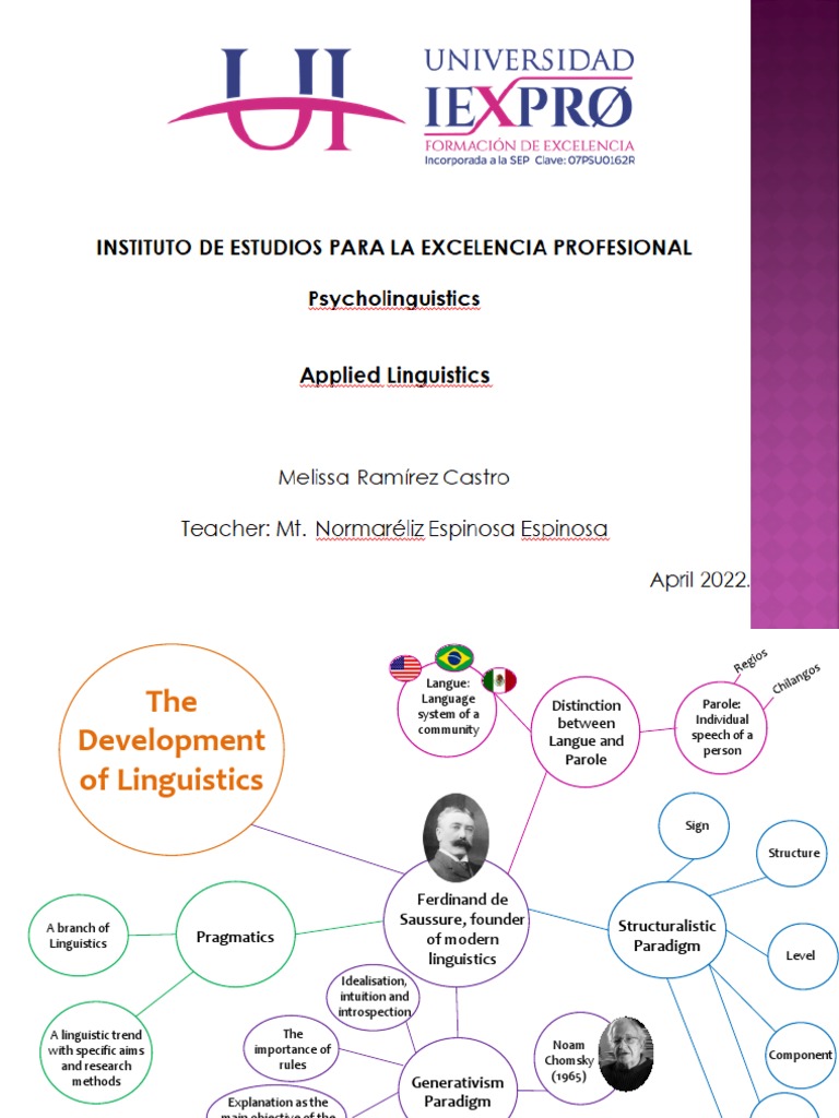 Overview of Linguistic Paradigms | PDF