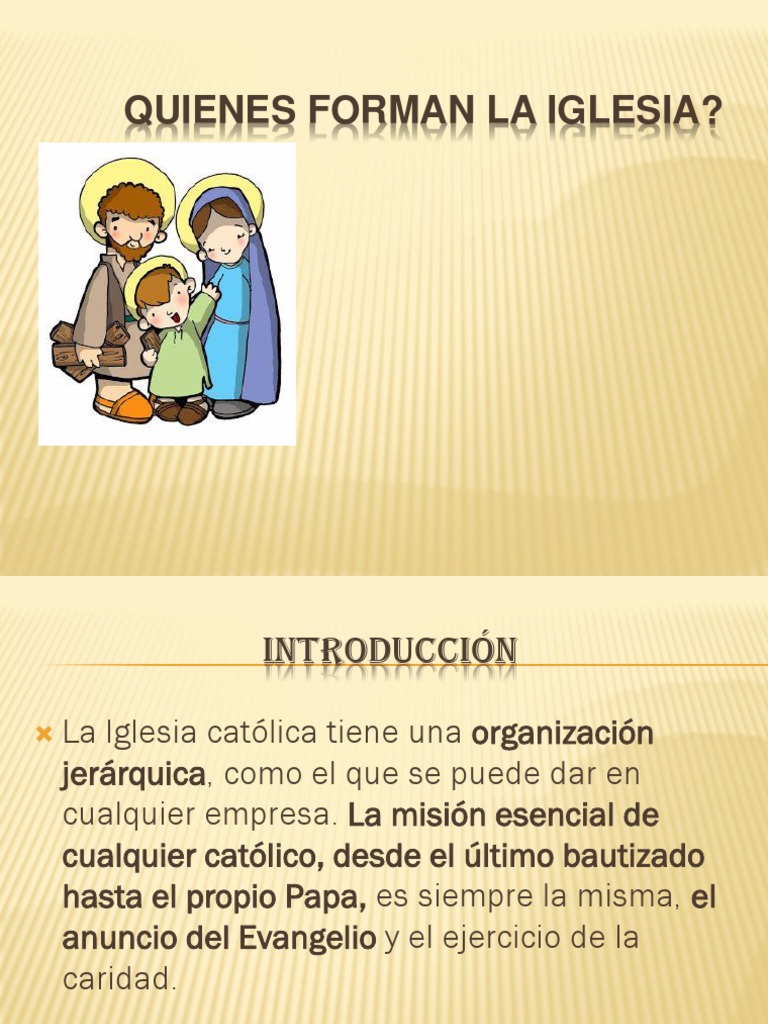 Estructura de la Iglesia Católica | PDF