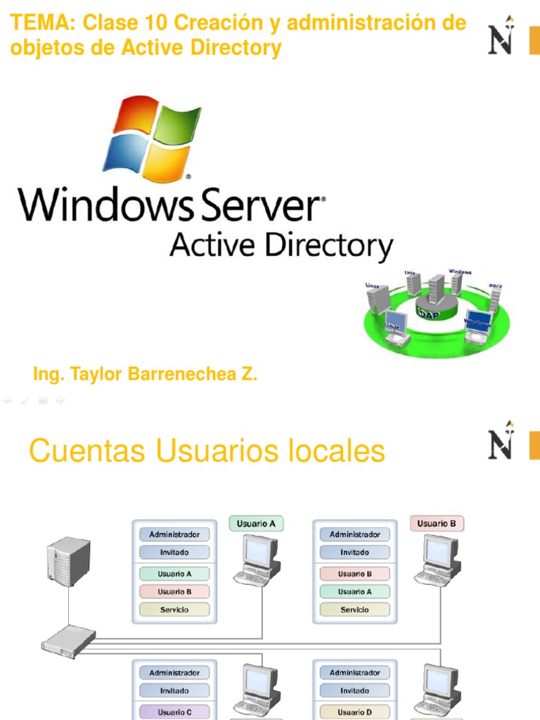 10 - Linux Upn Ad | PDF | Windows 2000 | Directorio Activo