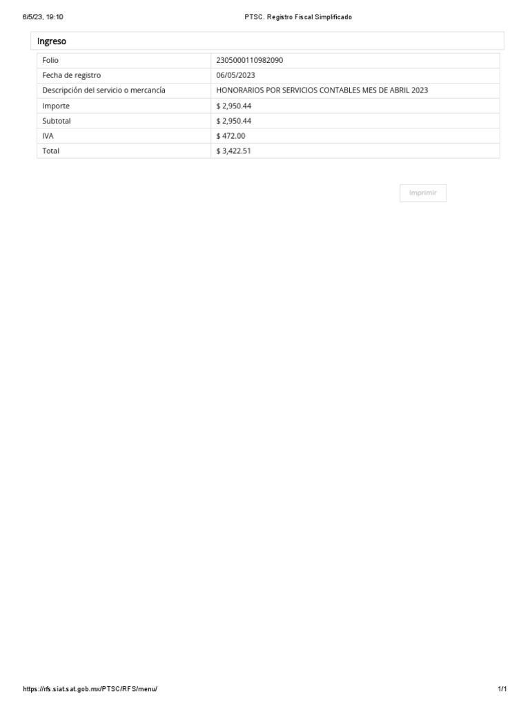 Image Result For Ptsc Registro Fiscal Simplificado