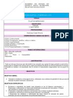 Plano Eletiva - Plantas Medicinais - 1º Trimestre