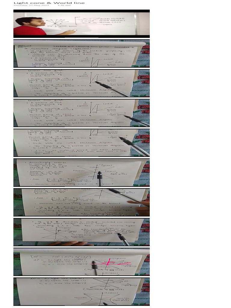 Light Cone & World Line PDF
