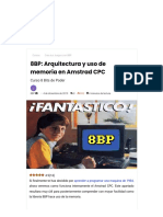 8BP - Arquitectura y Uso de Memoria en Amstrad CPC - AUA