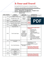 Rundown Kunjin Balai Yasa 2023 TERBARU