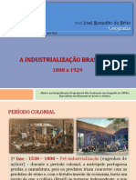 1 Fase Da Industrialização Brasileira 3º Ano