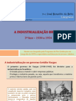 3 Fase Da Industrialização Brasileira 3º Ano