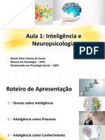 Aula 1 - Inteligência e Neuropsicologia
