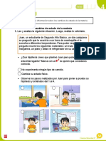 Ficha Ampliación Naturales segundo año  Unidad cuatro