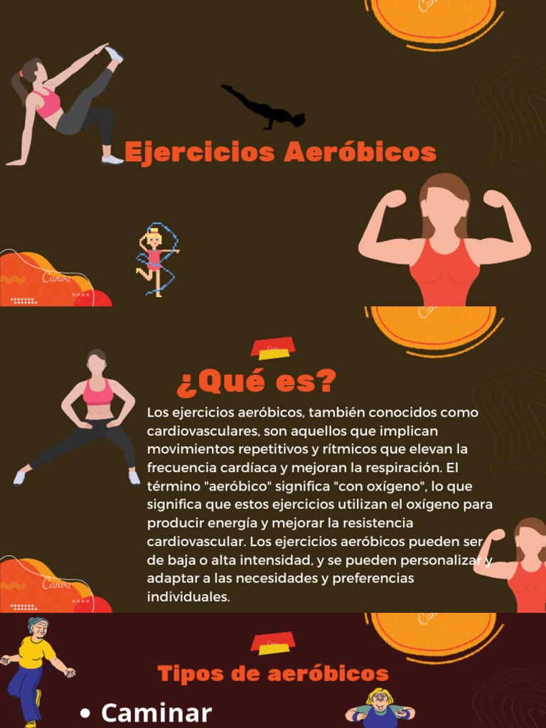 Tipos y beneficios de ejercicios aeróbicos | PDF