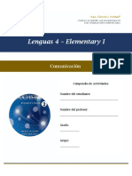 Compendio Lenguas 4 Elementary I 2023 V2