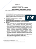 CAS 017-2022 - Formato N 04 - Asistente Administrativo