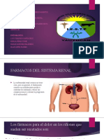 FARMACOS DEL SISTEMA RENAL