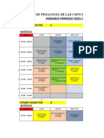 Horarios Estudiantes Periodo 2023-2023