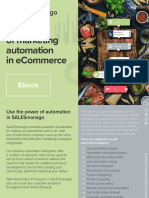 Cookbook of Marketing Automation in Ecommerce