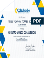 Certificado Induccion Corporativa