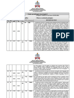 7 Ano Ficha de Acompanhamento (Observação)