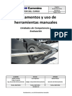 Descriptor Fundamentos y Uso de Herramientas Manuales