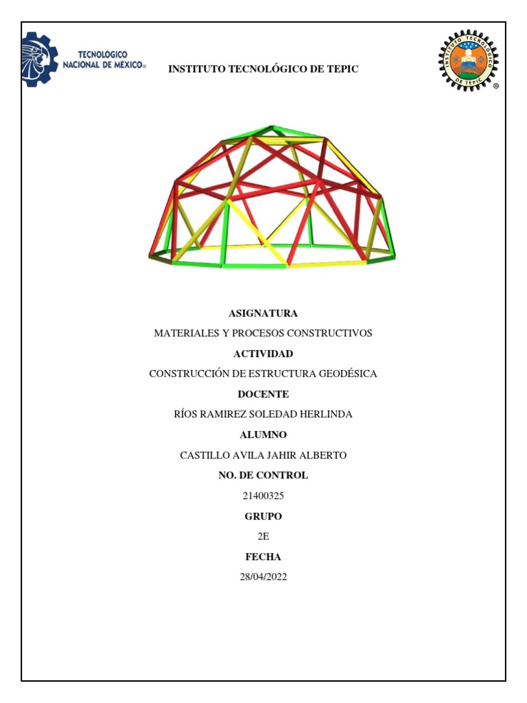 Construcción de un Domo Geodésico | PDF