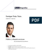 Enrique Peña Nieto: Político y Abogado Mexicano