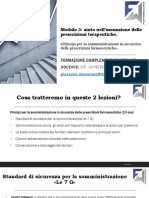 Farmaco Somministrazione in Sicurezza PDF