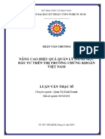 Luận Văn Thạc Sĩ Nâng Cao Hiệu Quả Quản Lý Danh Mục Đầu Tư Trên Thị Trường Chứng Khoán Việt Nam - 1429204