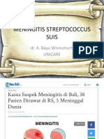 Meningitis Streptococcus Suis