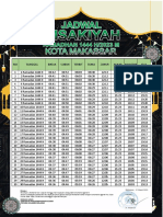 Jadwal Imsakiyah Kota Makassar