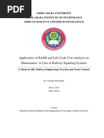 Application of RAMS and Life Cycle Cost Analysis On 2019