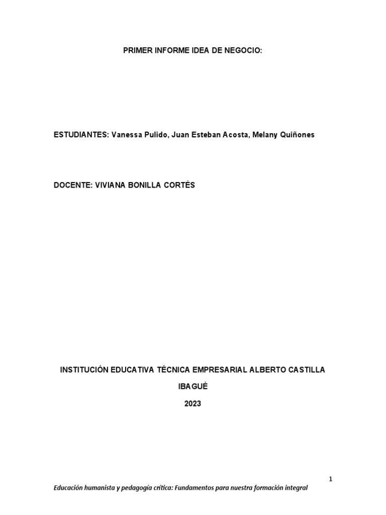 Informe De Pablo Morza PDF