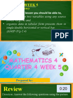 Math 4 Q4 W5 COT
