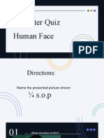 Quiz Human Facial