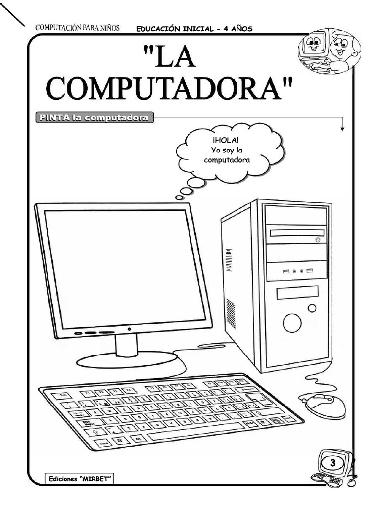 Introducción a la Computadora para Niños | PDF | De entrada y salida ...