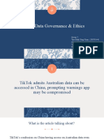 ADM - Data Governance & Ethics