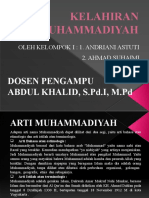 Kelahiran Muhammadiyah