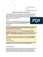 Tribunal Constitucional Sentencia TC 1287-2015 Demanda de Amparo