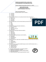 Soal Ujian Akhir Kelas 6 Tahun 2023