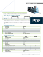 Doosan PDS-275 Datasheet