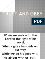 Trust and Obey