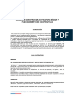 Manual de Constitución de Cooperativas